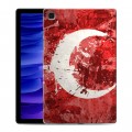 Дизайнерский силиконовый чехол для Samsung Galaxy Tab A7 10.4 (2020) Флаг Турции