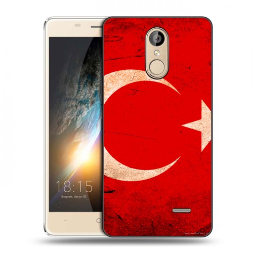 Дизайнерский силиконовый чехол для BQ Bond Флаг Турции