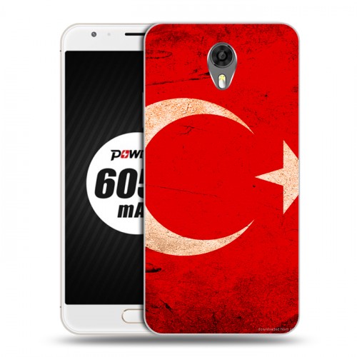 Дизайнерский пластиковый чехол для Ulefone Power 2 Флаг Турции