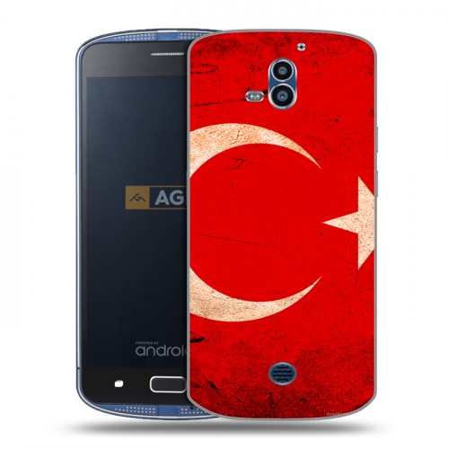 Дизайнерский силиконовый чехол для AGM X1 Флаг Турции