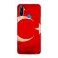 Дизайнерский пластиковый чехол для Realme C3 Флаг Турции