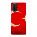 Дизайнерский пластиковый чехол для Huawei Honor 10X Lite Флаг Турции