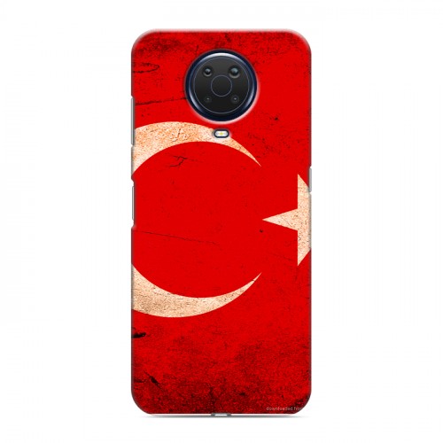 Дизайнерский силиконовый чехол для Nokia G20 Флаг Турции
