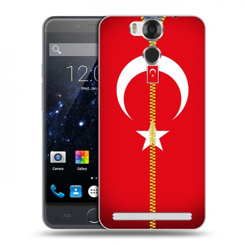 Дизайнерский пластиковый чехол для Ulefone Power Флаг Турции