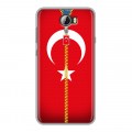 Дизайнерский силиконовый чехол для Huawei Y5 II Флаг Турции