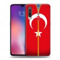 Дизайнерский силиконовый с усиленными углами чехол для Xiaomi Mi9 Флаг Турции