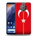 Дизайнерский пластиковый чехол для Nokia 9 PureView Флаг Турции