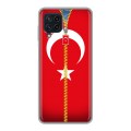 Дизайнерский пластиковый чехол для Samsung Galaxy A22 Флаг Турции