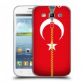 Дизайнерский пластиковый чехол для Samsung Galaxy Win Флаг Турции