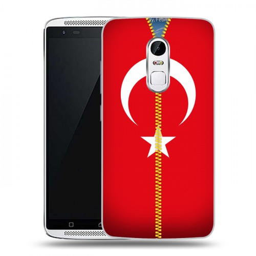 Дизайнерский пластиковый чехол для Lenovo Vibe X3 Флаг Турции