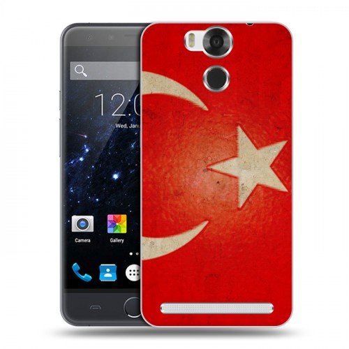 Дизайнерский пластиковый чехол для Ulefone Power Флаг Турции