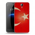 Дизайнерский силиконовый чехол для Homtom HT3 Флаг Турции