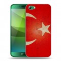 Дизайнерский силиконовый чехол для Elephone S7 Флаг Турции