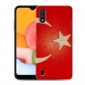 Дизайнерский силиконовый чехол для Samsung Galaxy M01 Флаг Турции