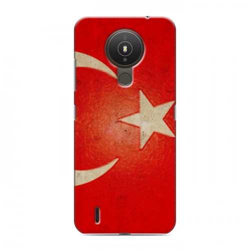 Дизайнерский силиконовый чехол для Nokia 1.4 Флаг Турции