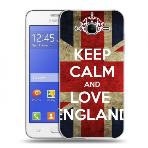 Дизайнерский пластиковый чехол для Samsung Galaxy J7 Флаг Британии