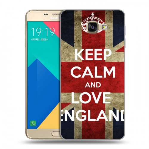 Дизайнерский силиконовый чехол для Samsung Galaxy A9 Флаг Британии
