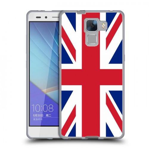 Дизайнерский пластиковый чехол для Huawei Honor 7 Флаг Британии
