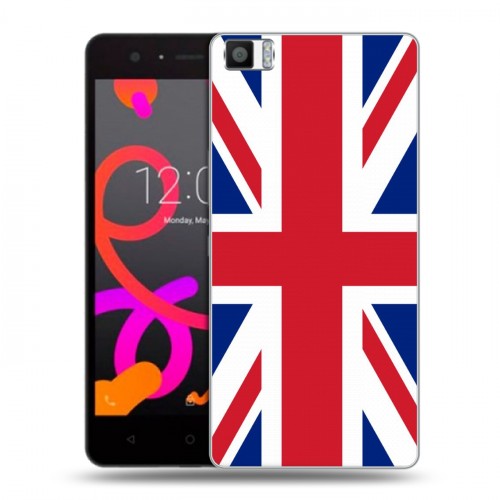 Дизайнерский силиконовый чехол для BQ Aquaris M5 Флаг Британии