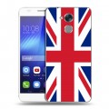 Дизайнерский пластиковый чехол для Huawei Honor 6C Флаг Британии
