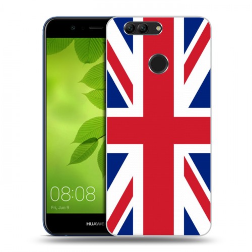 Дизайнерский пластиковый чехол для Huawei Nova 2 Plus Флаг Британии
