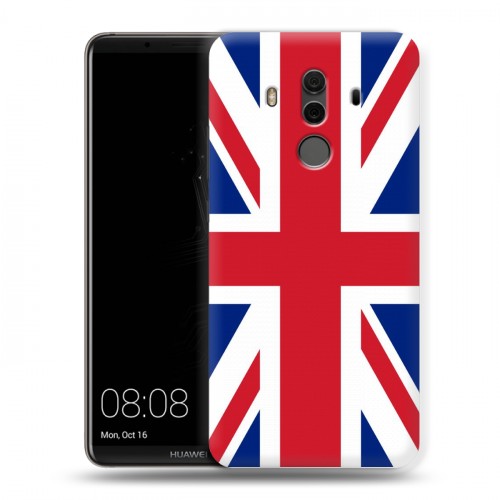 Дизайнерский пластиковый чехол для Huawei Mate 10 Pro Флаг Британии