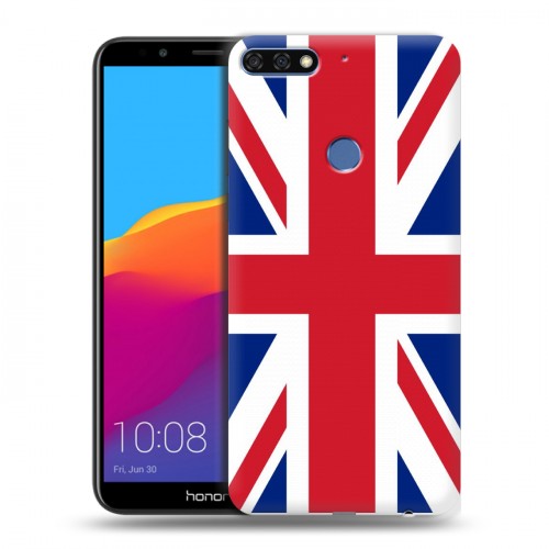 Дизайнерский пластиковый чехол для Huawei Honor 7C Pro Флаг Британии