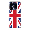 Дизайнерский пластиковый чехол для Tecno Spark 10 Pro Флаг Британии