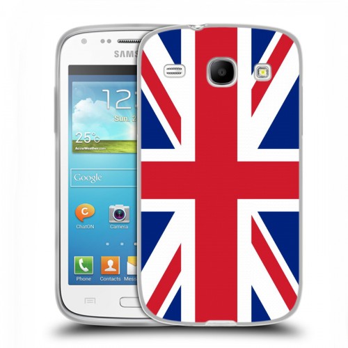 Дизайнерский пластиковый чехол для Samsung Galaxy Core Флаг Британии