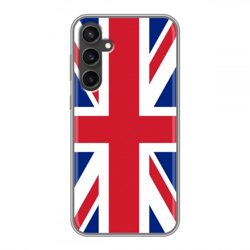 Дизайнерский пластиковый чехол для Samsung Galaxy S23 FE Флаг Британии