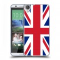 Дизайнерский силиконовый чехол для HTC Desire 820 Флаг Британии