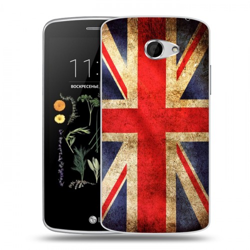 Дизайнерский силиконовый чехол для LG K5 Флаг Британии