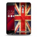Дизайнерский силиконовый чехол для ASUS Zenfone Go 5.5 Флаг Британии