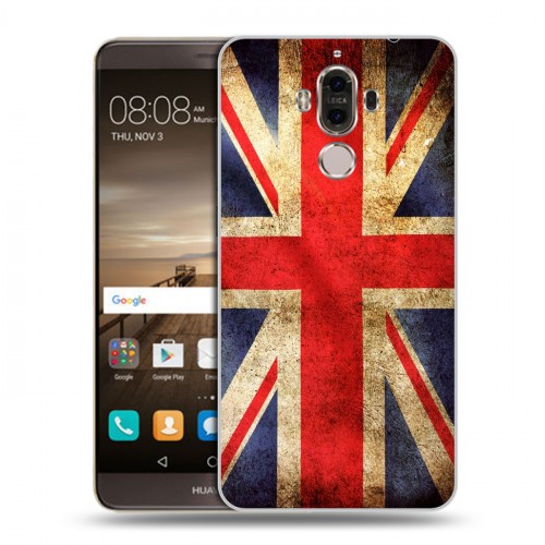 Дизайнерский пластиковый чехол для Huawei Mate 9 Флаг Британии