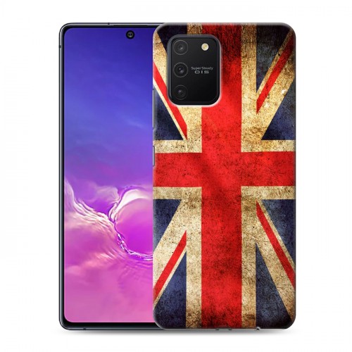 Дизайнерский силиконовый с усиленными углами чехол для Samsung Galaxy S10 Lite Флаг Британии