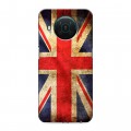Дизайнерский пластиковый чехол для Nokia X10 Флаг Британии