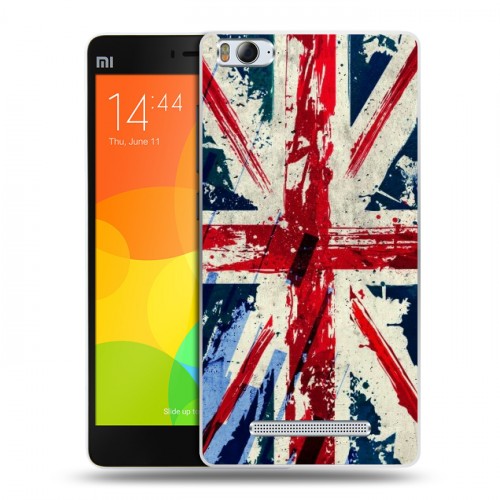 Дизайнерский пластиковый чехол для Xiaomi Mi4i Флаг Британии