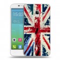 Дизайнерский силиконовый чехол для Alcatel One Touch POP 3 5 Флаг Британии
