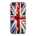 Дизайнерский силиконовый с усиленными углами чехол для Iphone 7 Флаг Британии