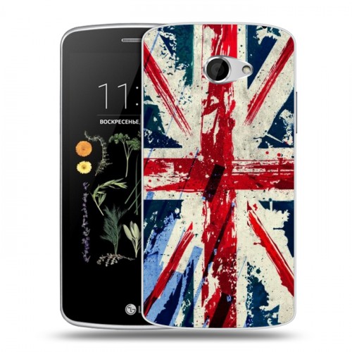 Дизайнерский пластиковый чехол для LG K5 Флаг Британии