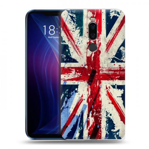 Дизайнерский пластиковый чехол для Meizu X8 Флаг Британии