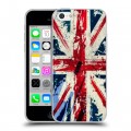 Дизайнерский пластиковый чехол для Iphone 5c Флаг Британии