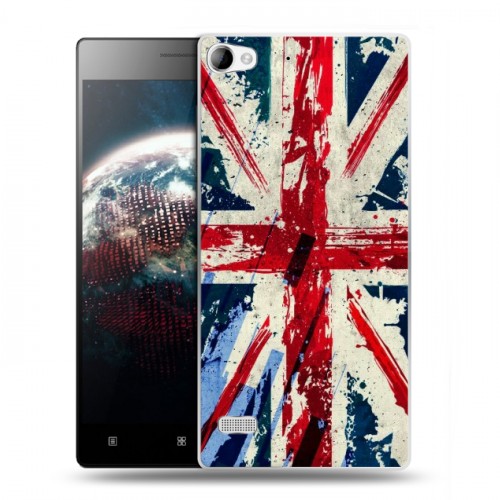 Дизайнерский пластиковый чехол для Lenovo Vibe X2 Флаг Британии Дизайнерский пластиковый чехол для Lenovo Vibe X2 Флаг Британии