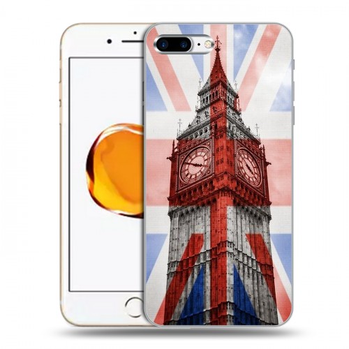 Дизайнерский силиконовый чехол для Iphone 7 Plus / 8 Plus Флаг Британии