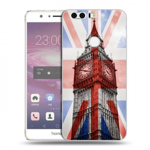Дизайнерский пластиковый чехол для Huawei Honor 8 Флаг Британии