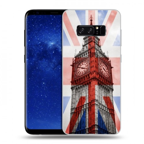 Дизайнерский силиконовый чехол для Samsung Galaxy Note 8 Флаг Британии