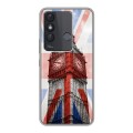 Дизайнерский силиконовый с усиленными углами чехол для Itel Vision 3 Plus Флаг Британии