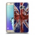 Дизайнерский пластиковый чехол для Samsung Galaxy S6 Edge Plus Флаг Британии