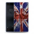 Дизайнерский пластиковый чехол для Nokia 3 Флаг Британии