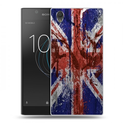 Дизайнерский пластиковый чехол для Sony Xperia L1 Флаг Британии